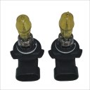 HOD 9005 100W 2800K Super Bright Car Yellow Light Bulbs (Pair/DC 12V)