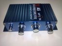 Car Vehicle 150W DC 12V-18V Mini Hifi Stereo Audio Power Amplifier Blue