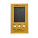 Digital thermometer &hygrometer display digital humidity clock DC106