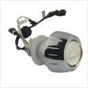 ABI 6000K Blue Angel Eyes 2 Inch Motorcycle Lens Projection Lamp - Silver