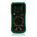 MASTECH MS8239B Pocket Digital Multimeter w/ Battery Test - Black + Green