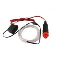 2 Meter EL Wire 2.3mm Neon White Glow Light Car Charger