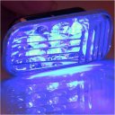 Pair of H-L102 12-LED Blue Light External Corner Side Lamp for Honda DC 12V 1W Car Auto LED Light