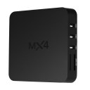 MX4 Smart Android TV Box RK3229 Quad-core Cortex A7 1G/8G Bluetooth WiFi LAN 2160P XBMC DLNA UHD 4K*2K 3D H.265 HD Media Player