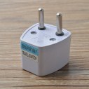 EU Regulation White Universal Adapter Plug Socket Comverter UK/US/EU/AU to EU