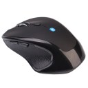 Durable Wireless Mini Bluetooth Optical Game Mouse Agile Mice Black Laptop PC