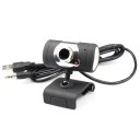 Computer PC USB 2.0 50.0M HD Webcam Camera Web Cam with Microphone 