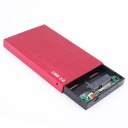 2.5" inch USB 3.0 HDD Hard Mobile Disk Drive Enclosure External Box 2 Colors New