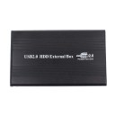 USB 2.0 SATA 2.5 "inch HD HDD Hard Disk Drive Enclosure External Case Box EVM