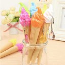 Hot 12pcs/set Creative Cute Fresh Sweet Candy Color Ice Cream Gel Pen Stationery