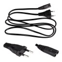 1pc AC Power Cord Extension Wall Cable AC Adapter Computer Charger Power Wire