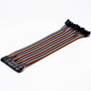 40PCS Dupont Wire Female to Female Connector Cable，2.54mm 1P - 1P For Arduino