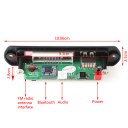 Car Bluetooth MP3 WMA Decoder Board 12V Wireless Audio Module USB TF Radio