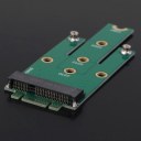 M.2 NGFF PCI-E 2LANE Golden Finger Pin to50mm Mini-PCIE mSATA 18+8 SSD Hard Disk