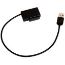 USB 2.0 to 7+6 13Pin SATA Slimline Laptop CD DVD Rom Drive Adapter Cable