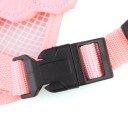 Pink Adjustable Pet Cat Dog Rabbit Angle Wing Style Harness Leash Strap For pet