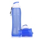 Foldable Water Bottle Leak Proof Silicone Sports Bottle Outdoor Foldable Bottles