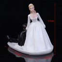 Funny Polyresin Figurine Wedding Cake Toppers Bride Groom Humor Marriage Favor