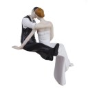 Romantic Funny Wedding Cake Topper Figure Bride & Groom Couple Bridal Decor