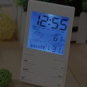 HTC-2S Precision Electronic Hygrometer White ABS Material Multifunctional