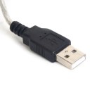 USB IN-OUT MIDI Interface Cable Converter PC to Music Keyboard Adapter Cord