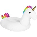Unicorn Mounts PVC Inflatable Floating Bed Swimming Ring Water Recreation Tool