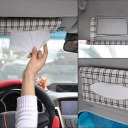 Car Sun Visor Tissue Paper Box Case Auto Interior Decoration Accessories Holder