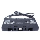 Car Audio Cassette Tape Adapter Stereo Plug AUX For Mp3 MP4 PC Desktops