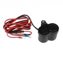 Waterproof Motorcycle USB Power Supply Port Lighter Socket Charger 12-24V Black
