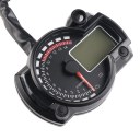 LCD Digital Speedometer Universal Motorcycle Dirt Bike Tachometer Odometer Gauge