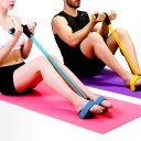 Stretch Belt Yoga Pedal Fitness Rally Elastic Pull Rope Feet Abdomen Trainer