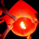 Wish Party Wedding 30 Colorful Paper Chinese Lanterns Sky Fly Candle Lamp 