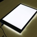 A4 Size LED Light Box 5MM Ultrathin Light Touch Pad USB Art Tracing Board Copy