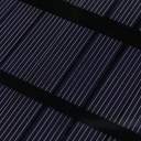 Monocrystalline 6Watt 18Volt Solar Panel Electronic Tiger Clip Long Black