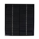 Monocrystalline 6Watt 18Volt Solar Panel Electronic Long Service Life Black