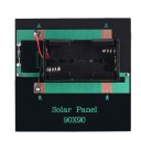 2V 1W Polycrystalline Silicon Sunpower Solar Panels Module Charger 2*AAA Battery