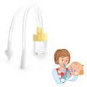Newborn Baby Silicone Backflow Prevention Nose Cleaner Safety Nasal Aspirator