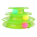 Pet Three Levers Tower of Tracks Interactive Cat Toys Pet Ball Toys Amusement