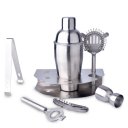 7 Sets Stainless Steel Material Shaker Suitable For Bars And Household Silver