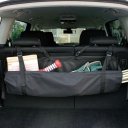 Car Backseat Storage Organizer Collapsible Hanging Bag Pockets Holder (Black)