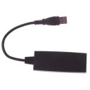 USB3.0 Gigabit Network Card USB3.0 To RJ45 1000m Network Card Black