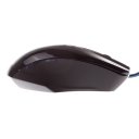MJT JT2047 Wired Precision Optical Mouse Corded Gaming Mouse Black