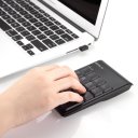 Ultra Thin Keyboard for Desktop Notebook Smart Portable Wireless 2.4GHz Numeric Keypad Black