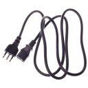 Italian Plug Power Cord 1.4 Meters Black