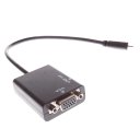 S2 MICRO USB-VGA Audio Adapter Black