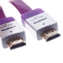 HDMI to HDMI Flat Cable Line 1.8 Meters Purple