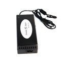 Home & Car Universal Laptop Power Adapter Multi-function USB interface 120W Black