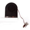 Computer Slim Case Cooling System Exhaust Fan Blower Cooler Black