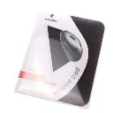 Square Mouse Mat, Ultra Thin, Silicone, Black