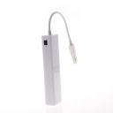 USB Ethernet Adapter USB2.0*3HUB to RJ45, USB hub, White